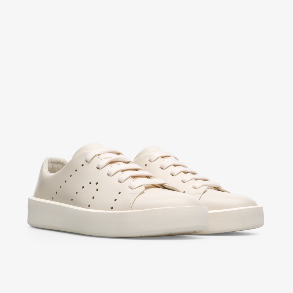 Tenis Camper Courb Mujer - Creme | Camper Online + 2914OQWDB